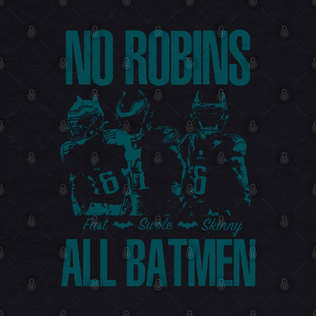 Philadelphia Eagles Batmen by DrawnStyle